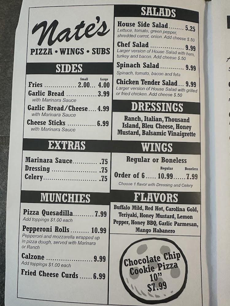 Nate's Menu image 3